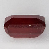 2.80ct Ruby Emerald Cut Loose Gemstone