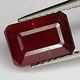 2.80ct Ruby Emerald Cut Loose Gemstone