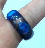 100% Natural Mexico Multicolor Beeswax Ring 10#