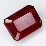 2.90ct Ruby Emerald Cut 8.8x6.3mm