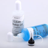 2 Bottles 120ml Pouring Oil Quicksand UV Epoxy Resin Silicone Mold Liqu