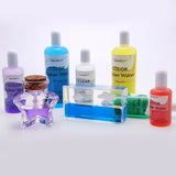 2 Bottles 120ml Pouring Oil Quicksand UV Epoxy Resin Silicone Mold Liqu