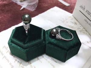 925 Silver Ring Settings for Pearls Adjustable Jewelry Findings