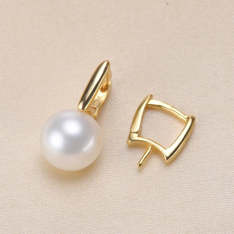 Earrings Mountings for Pearls Beads Stones