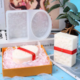 2 Cavity Silicone Soap Molds for DIY Soap Epoxy Resin Mold Making Tools