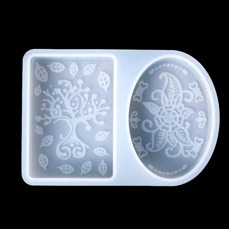 2 Cavity Silicone Soap Molds for DIY Soap Epoxy Resin Mold Making Tools