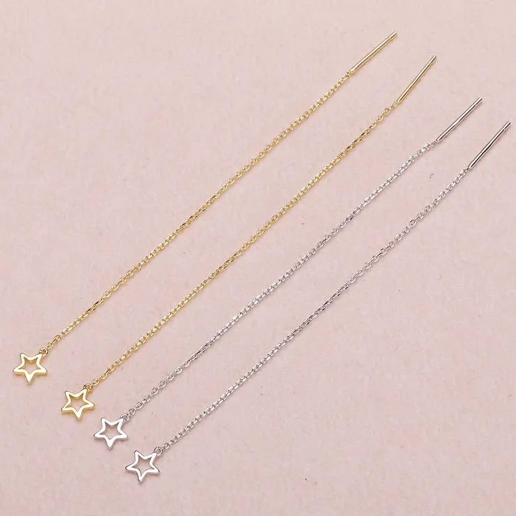 925 Silver Pearl Earrings Drop Earrings Findings Women's Accessories