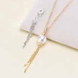 925 Sterling Silver Pearl Pendant Necklace Fitting