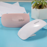 Mini UV Heating Glue Resin Curing Nail Drying Lamp 45s 60s USB Port