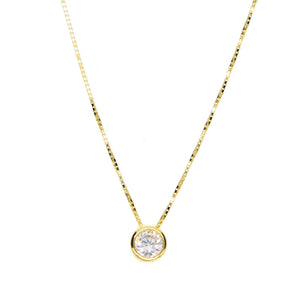 925 Silver Round Choker Necklace Cz Dainty Jewelry Wedding Gift