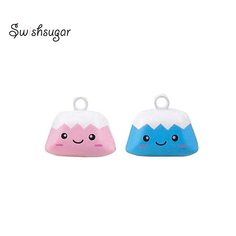 Funny Ice Cream Cartoon Copper Bell Charms Christmas Jingle Bell - 2 Colors