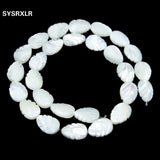 Trochus Top Shell Stone Beads 10*14 MM 15'' Strand