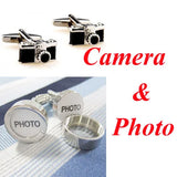 Camera Photo Cufflink Cuff Link
