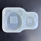 Bear Ornament Quicksand Silicone Epoxy Mold DIY Keychain Pendant Mould
