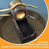 Graphite Ingot Molds Set of 2 for Silver Metal Aluminum Copper Melting