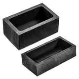Graphite Ingot Molds Set of 2 for Silver Metal Aluminum Copper Melting