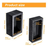 Graphite Ingot Molds Set of 2 for Silver Metal Aluminum Copper Melting