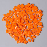 2-Hole Flat 3x5mm Tila Tube Beads for Jewelry Making