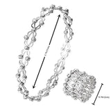 Magic Stretchable Bracelet Ring Charm Crystal Jewelry Gift