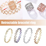 Magic Stretchable Bracelet Ring Charm Crystal Jewelry Gift