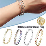 Magic Stretchable Bracelet Ring Charm Crystal Jewelry Gift