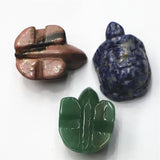 2 Inch Natural Crystal Little Turtles Handmake Carved Polished Healing Stones