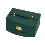 2 Layer Jewelry Organizer, Large Capacity Display Holder Case