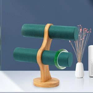 2 Layer Jewelry Display Stand Bracelet Watch Organizer
