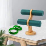 2-Layer Jewelry Display Stand with Base Bracelet Storage Rack