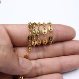 18K Plated 2 Meter Copper Chain DIY Set