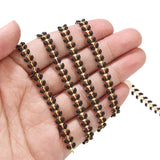 Enamel Plated Copper Chevron Chains 2 Meter