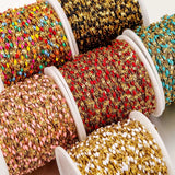 2m Stainless Steel Enamel Bead Chain DIY Bracelet Necklace Jewelry Making