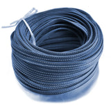 2 Meters Flat PU Leather Strap for DIY Bracelet Necklace - Black