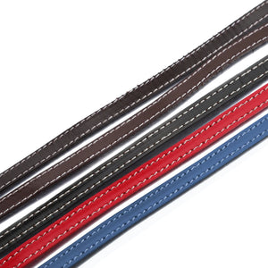 2 Meters Flat PU Leather Strap for DIY Bracelet Necklace - Black