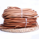 2 Meters Flat Leather Cord String Lace Rope DIY Necklace Bracelet