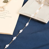2 Meters Pearls Chain Metal Brass Beads for DIY Jewelry Making