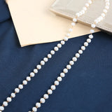 2 Meters Crystal Metal Beaded Chain for Jewelry Making