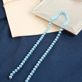 2 Meters Crystal Metal Beaded Chain for Jewelry Making
