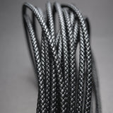 4mm Round Braided Leather Rope Cords for DIY Jewelry Making