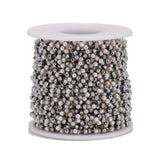 Stainless Steel Pearls and Glass Beads Chains for Jewelry Making