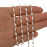 2M Stainless Steel Bead Chain for DIY Eyeglasses Necklace