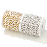 2 Meters Stainless Steel Pearl Chains for Jewelry Craft DIY