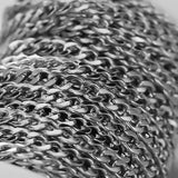 2 Meters Stainless Steel Cuban Chains DIY Jewelry Making