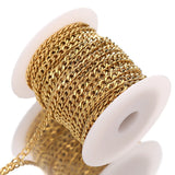 2 Meters Stainless Steel Cuban Chains DIY Jewelry Making