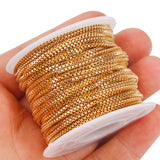 2M Width 1.5mm Stainless Steel Box Chain for Women Necklace