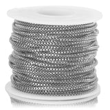 2M Width 1.5mm Stainless Steel Box Chain for Women Necklace