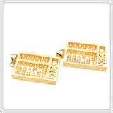 2 PCS Metal Abacus Pendant Charms DIY Jewelry Accessories