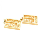 2 PCS Metal Abacus Pendant Charms DIY Jewelry Accessories