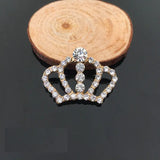 Alloy Pearl Rhinestone Crown Hair Accessories DIY Wedding Hairpin