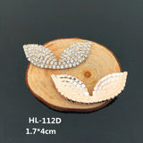 2 PCS Alloy Pearl Rhinestone Crown Hair Accessories